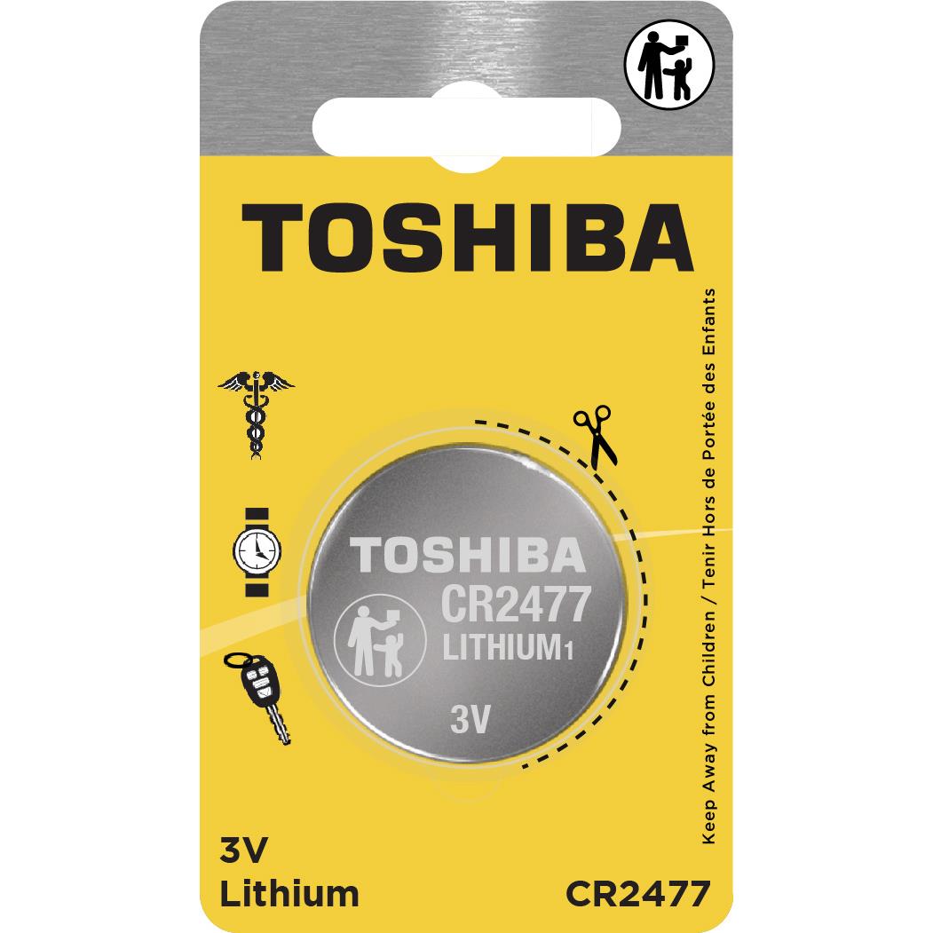 T-CR2477SC BP/1 Toshiba Lifestyle Products  Piles non rechargeables (primaires)